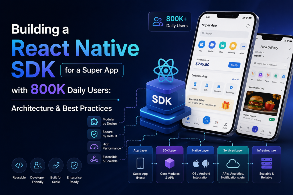 uilding a React Native SDK