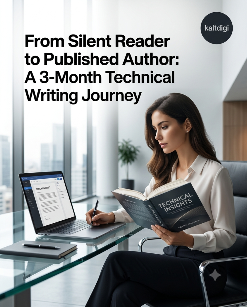 From Silent Reader to Published Author: A 3-Month Technical Writing Journey