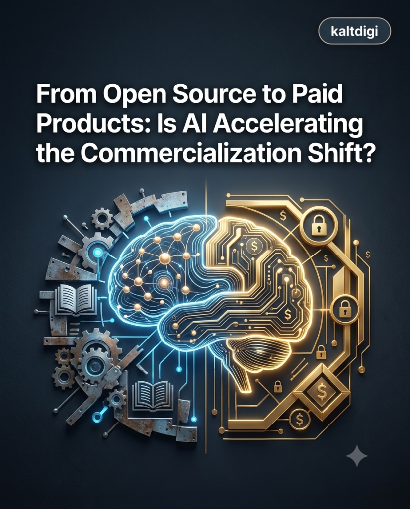 From Open Source to Paid Products: Is AI Accelerating the Commercialization Shift?